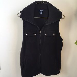 Chaps Sport Fleece Zip Up Vest